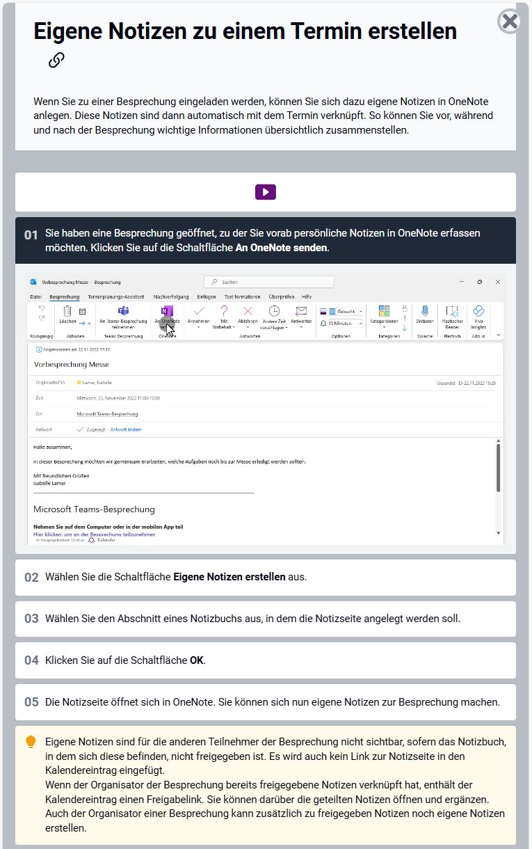 learning-nuggets-schritt-für-schritt-anleitung-instructions- microlearning-microsoft-365